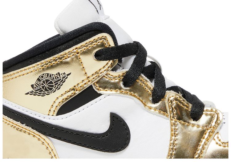Air Jordan 1 Mid SE TD Metallic Gold