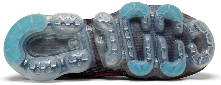 Nike Wmns Air VaporMax Flyknit 3 Black Hyper Pink Blue