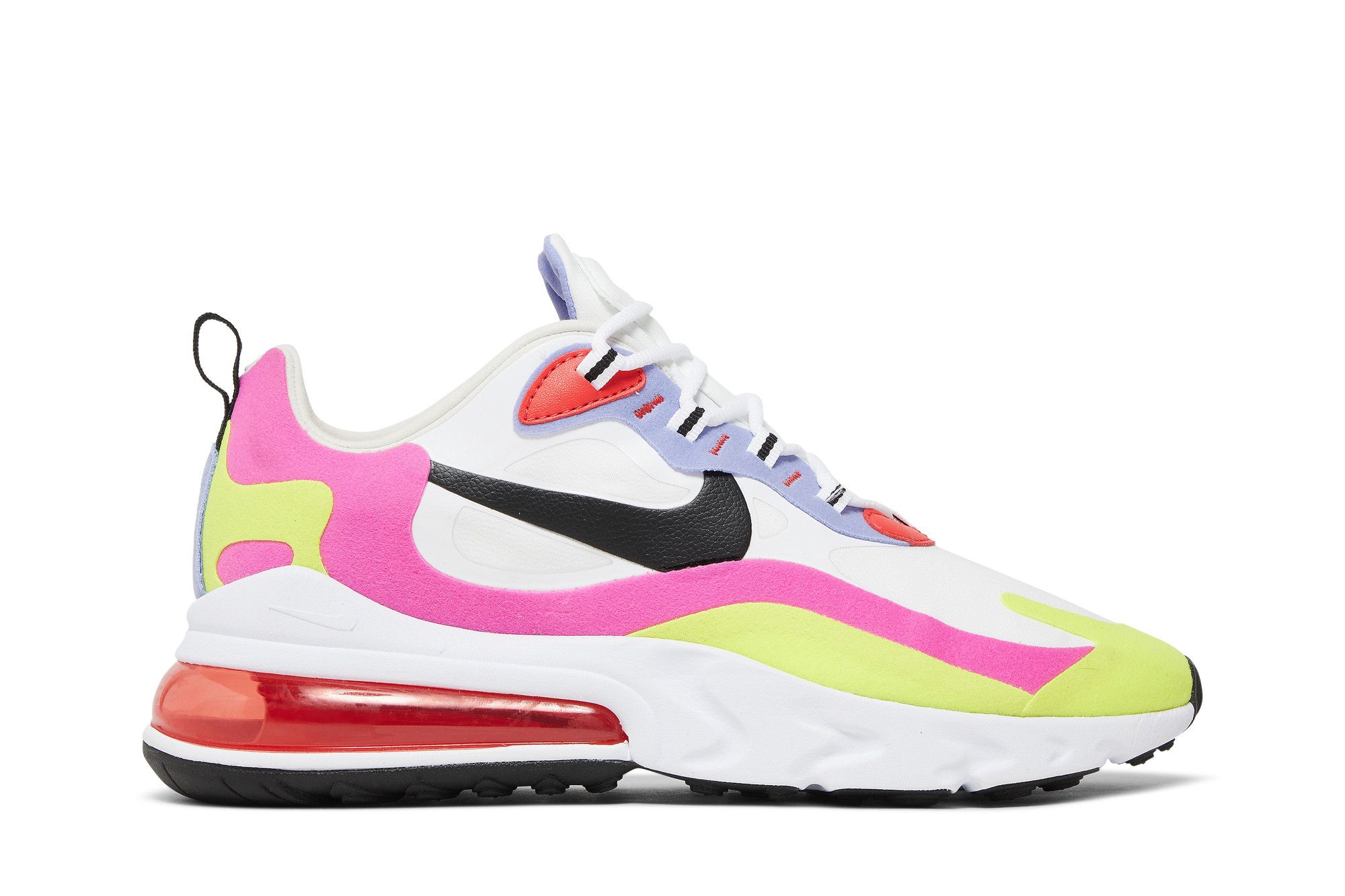 White pink and outlet yellow air max 270