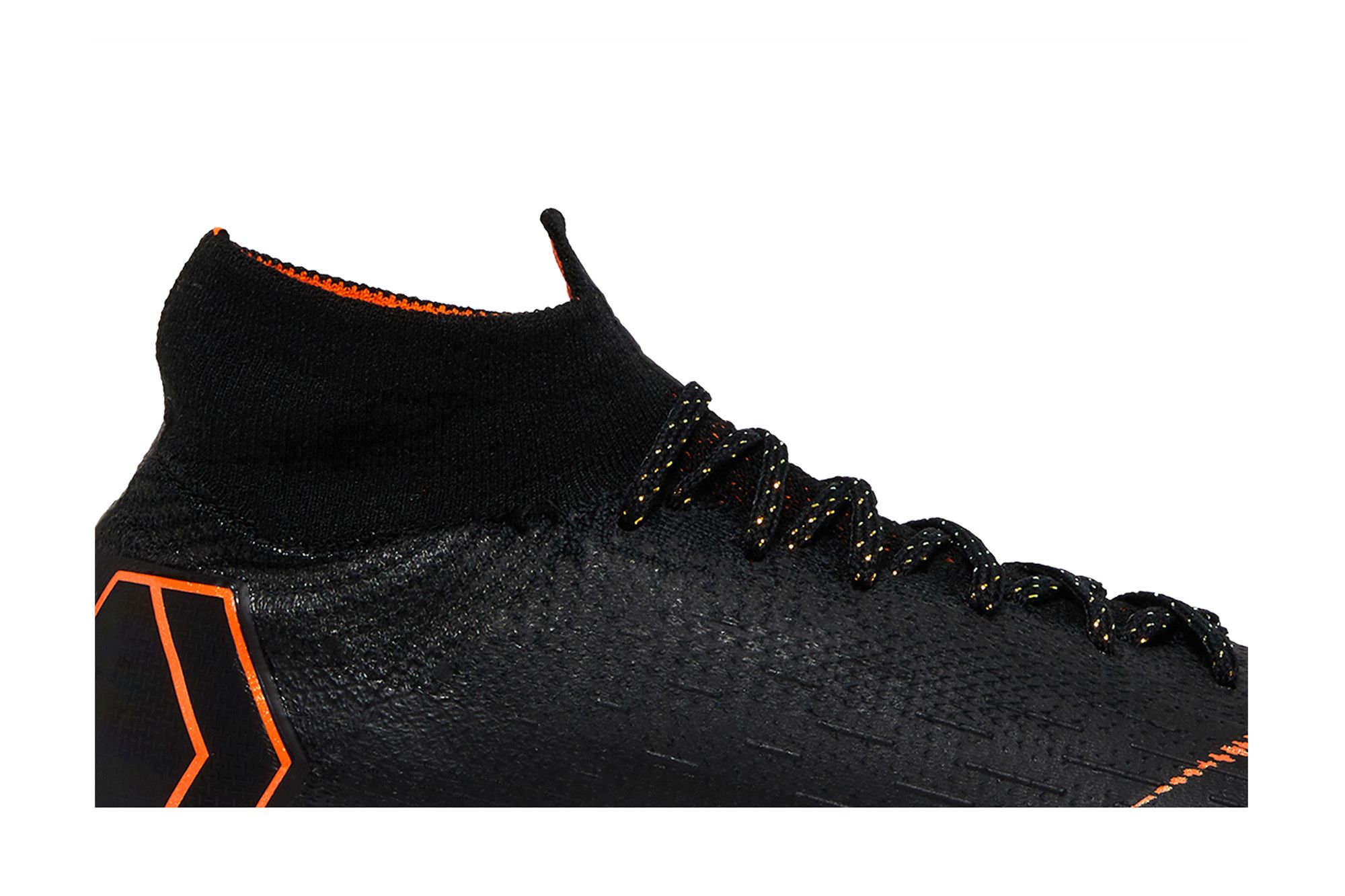 Size 4.5 Superfly 6 Elite FG Black Total Orange