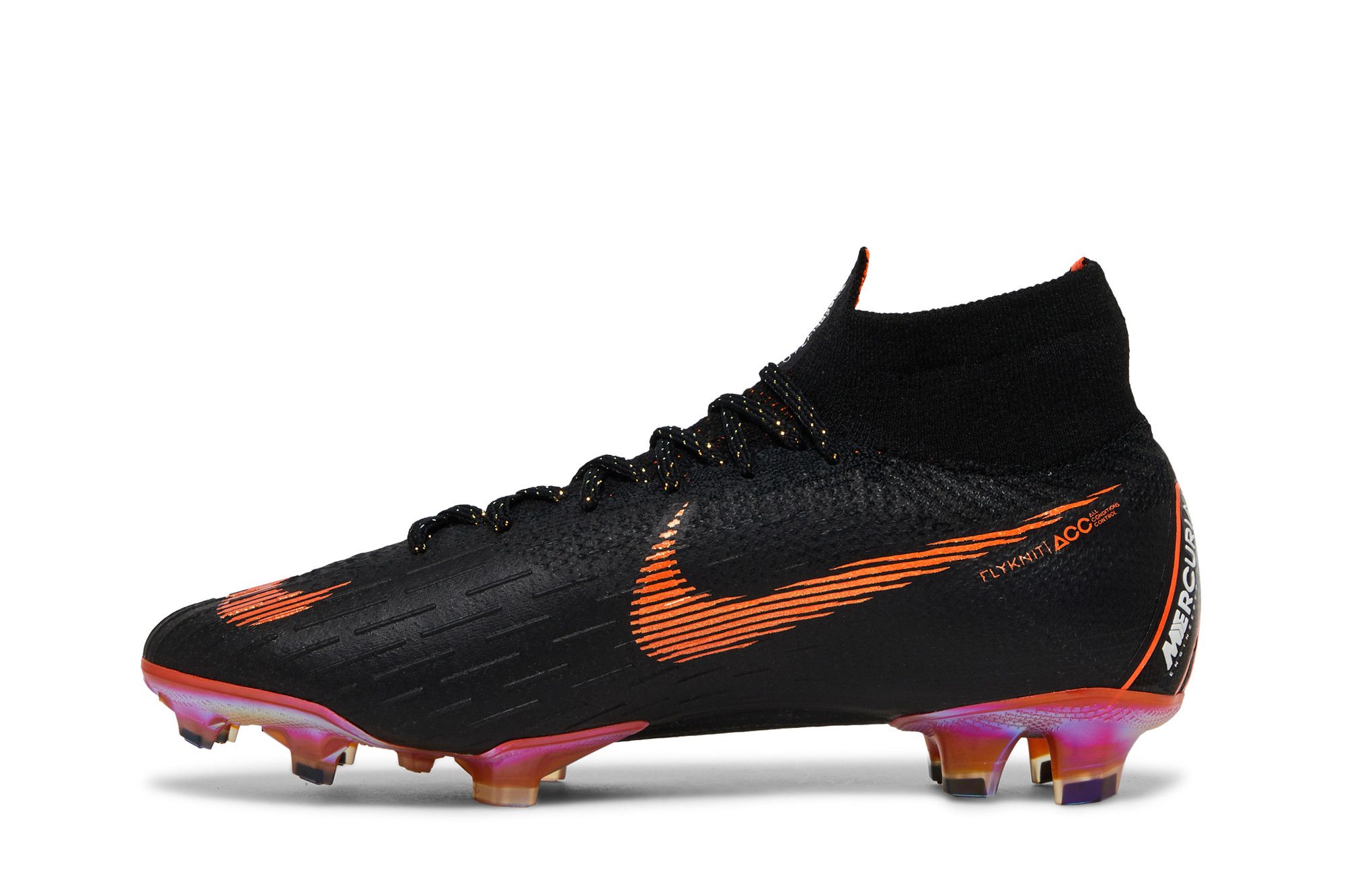 Nike superfly 6 black and orange shop