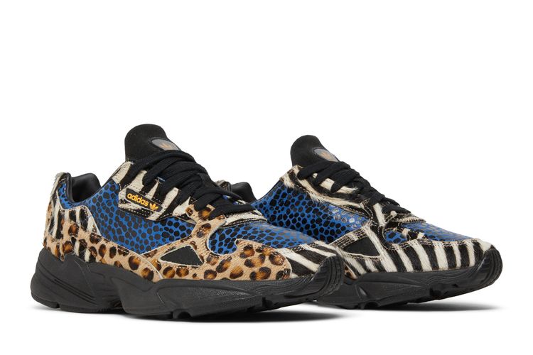 Adidas Falcon Women's Shoes Off White-Core Black-Bright Gold