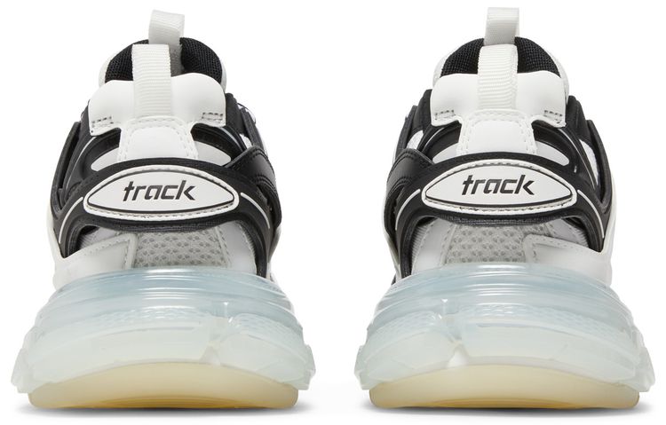 Balenciaga Wmns Track Sneaker Clear Sole   White Black