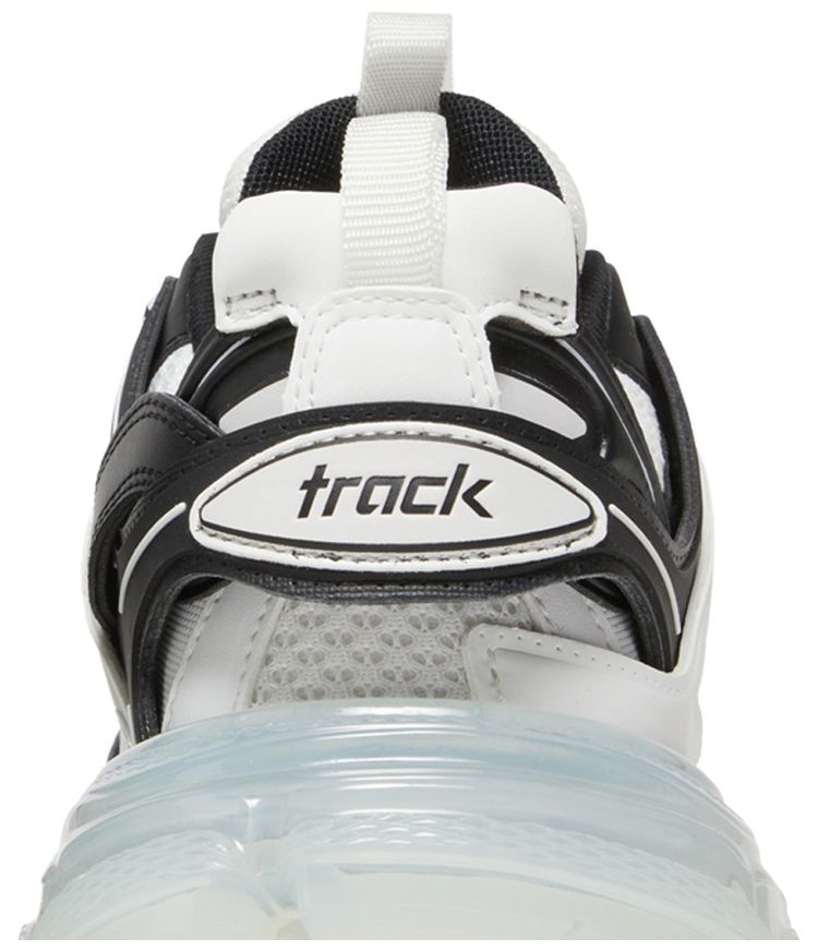 Balenciaga Wmns Track Sneaker Clear Sole   White Black