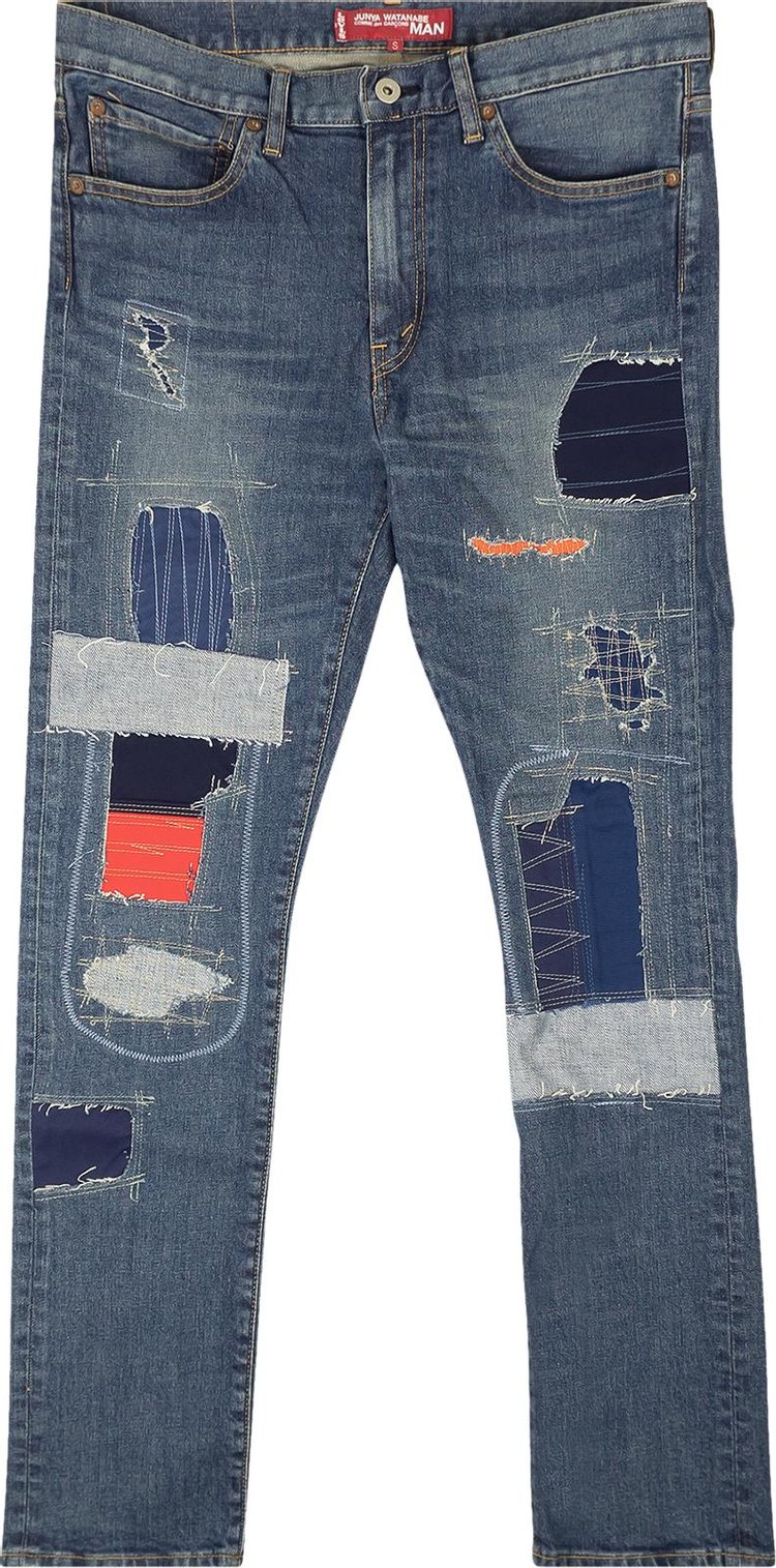 Junya Watanabe Patchwork Jeans 'Blue'