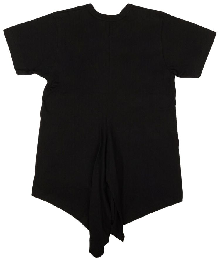 Comme des Garcons Back Cut Short Sleeve T Shirt Black