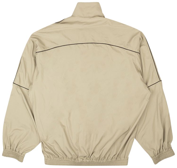 Balenciaga Zip Up Track Jacket Cream