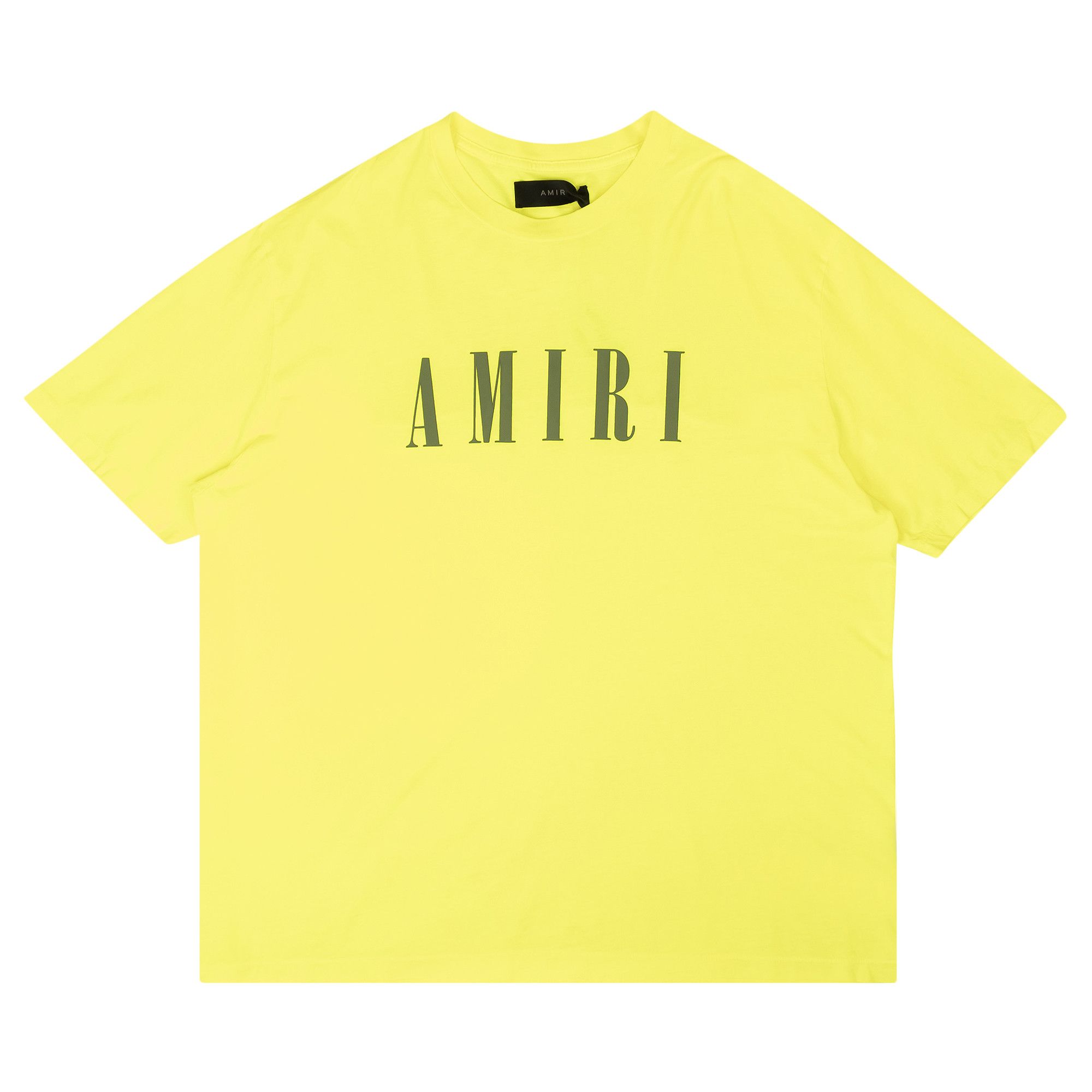 Buy Amiri Core Logo Short-Sleeve T-Shirt 'Yellow' - PF22MJL001 360