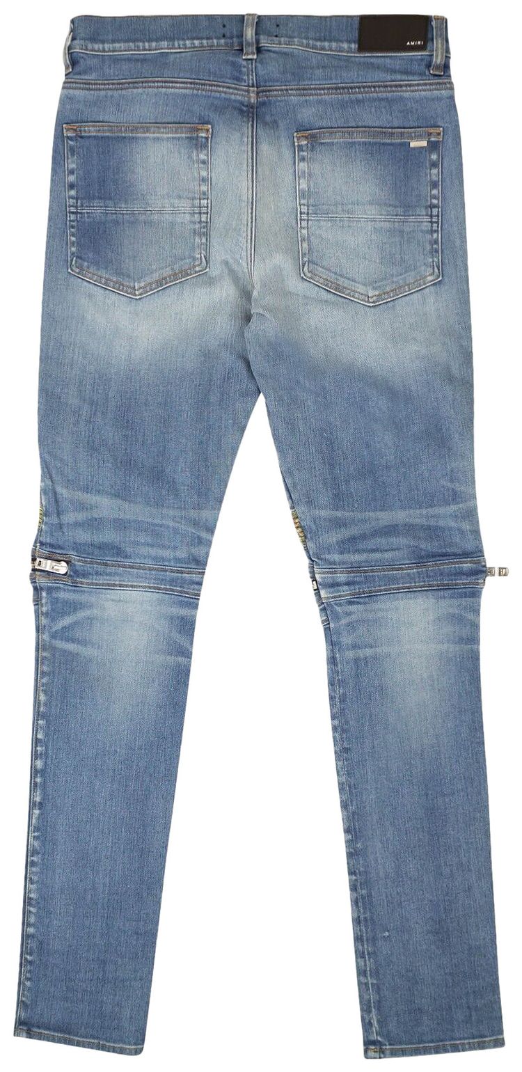 Amiri Paisley MX2 Skinny Jeans Indigo