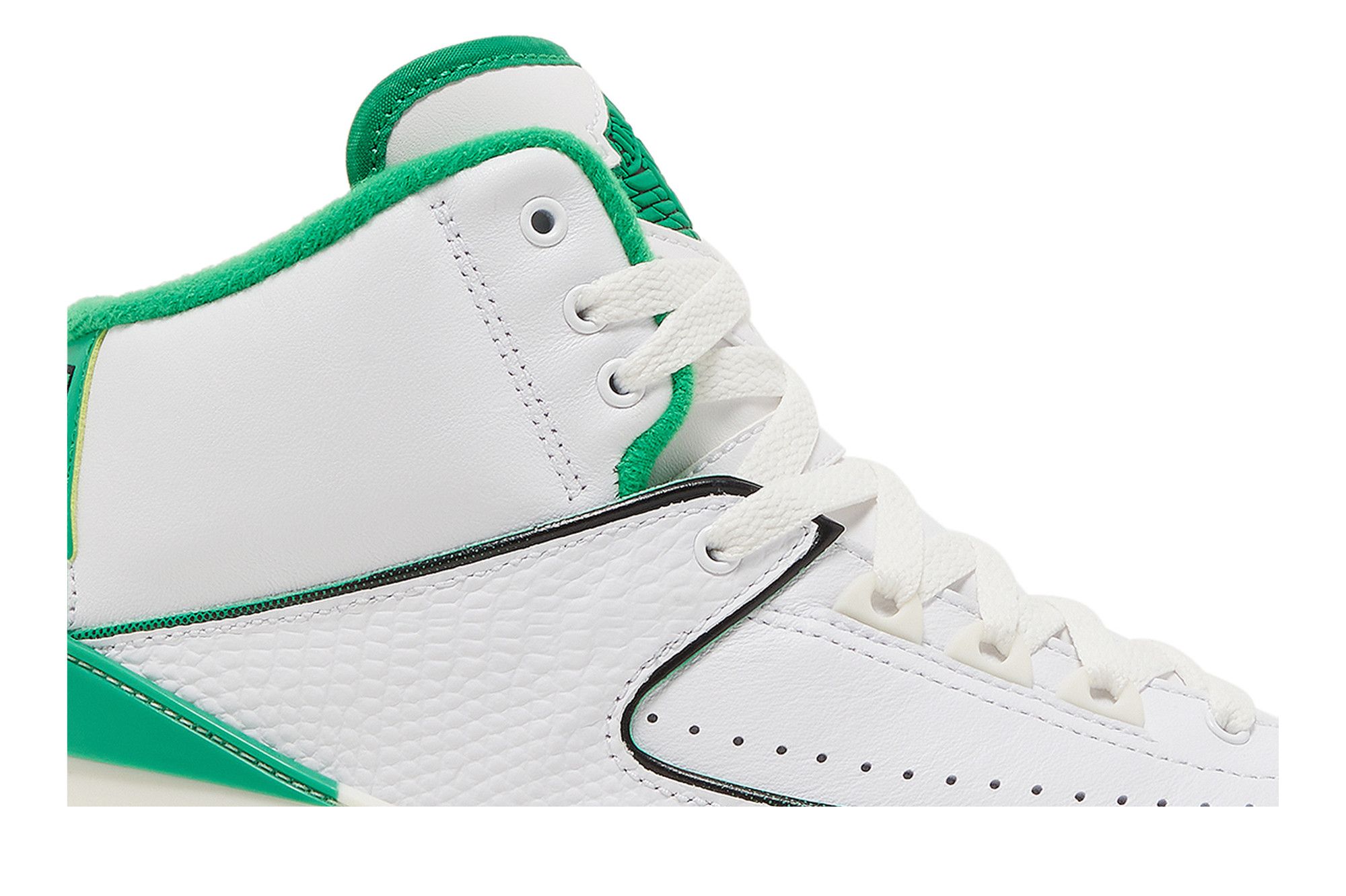 スニーカー NIKE AIRJORDAN2 RETRO GS LUCKYGREEN Nike Air Jordan 2 Retro Lucky Green DR8884-103 GS Men's Size