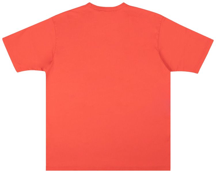 Junya Watanabe Patch Short Sleeve T Shirt Red