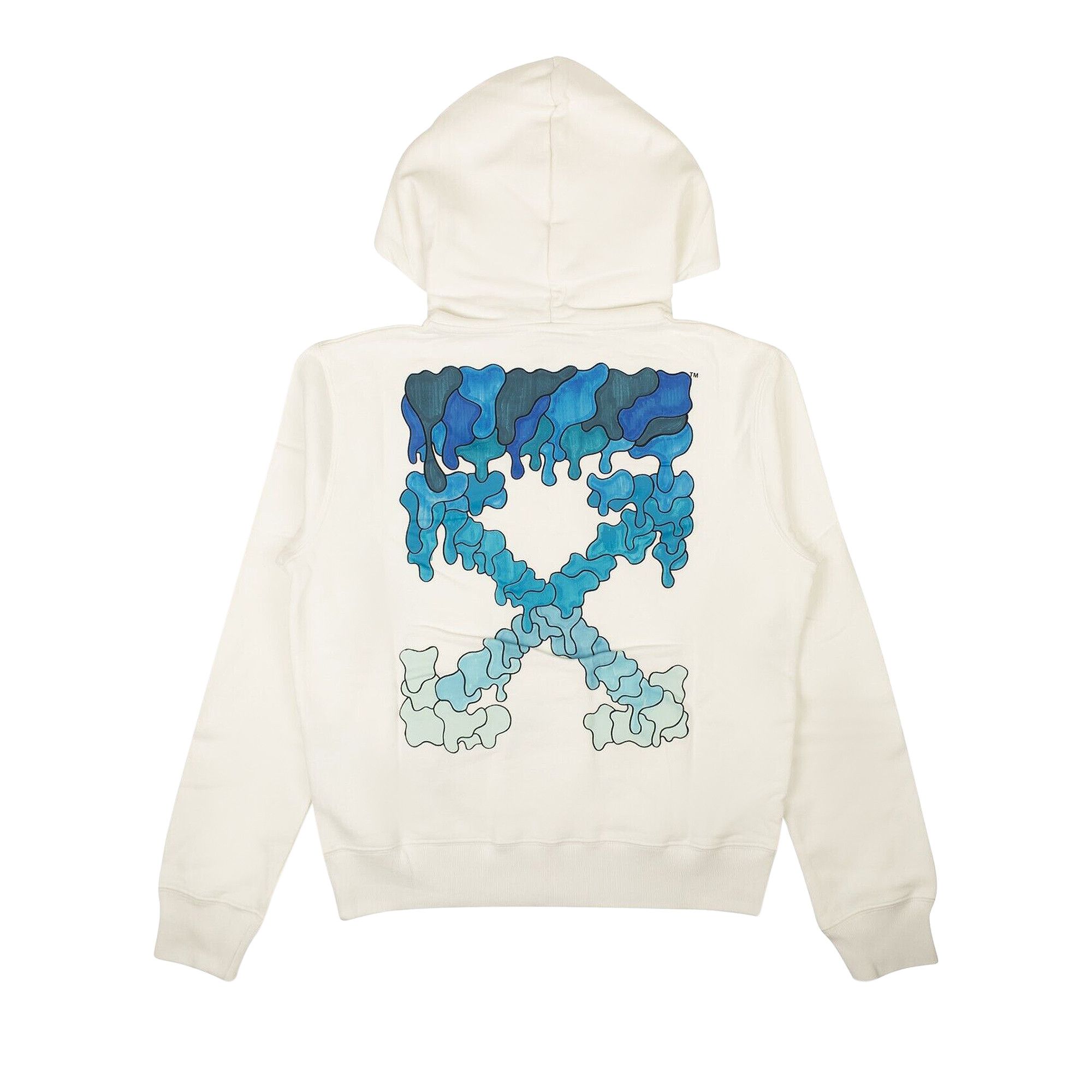 Buy Off White Marker Slim Hoodie White OMBB034S21FLE0050145 GOAT CA