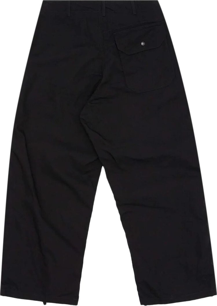 Engineered Garments Heavyweight Cotton Ripstop Duffle Pant Black