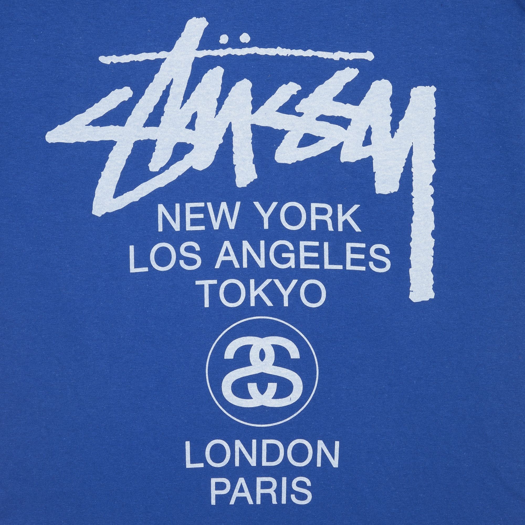 トップス Stussy Tokyo Exclusive L/S Tee Blue L Stussy Tokyo tee Navy Blue Shop Authentic at SASOM