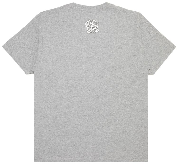 Stussy Positive Vibration Tee Grey Heather
