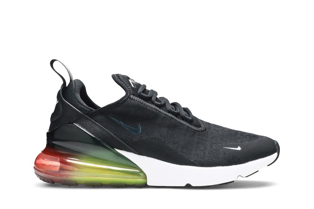 air max 270 orange heel