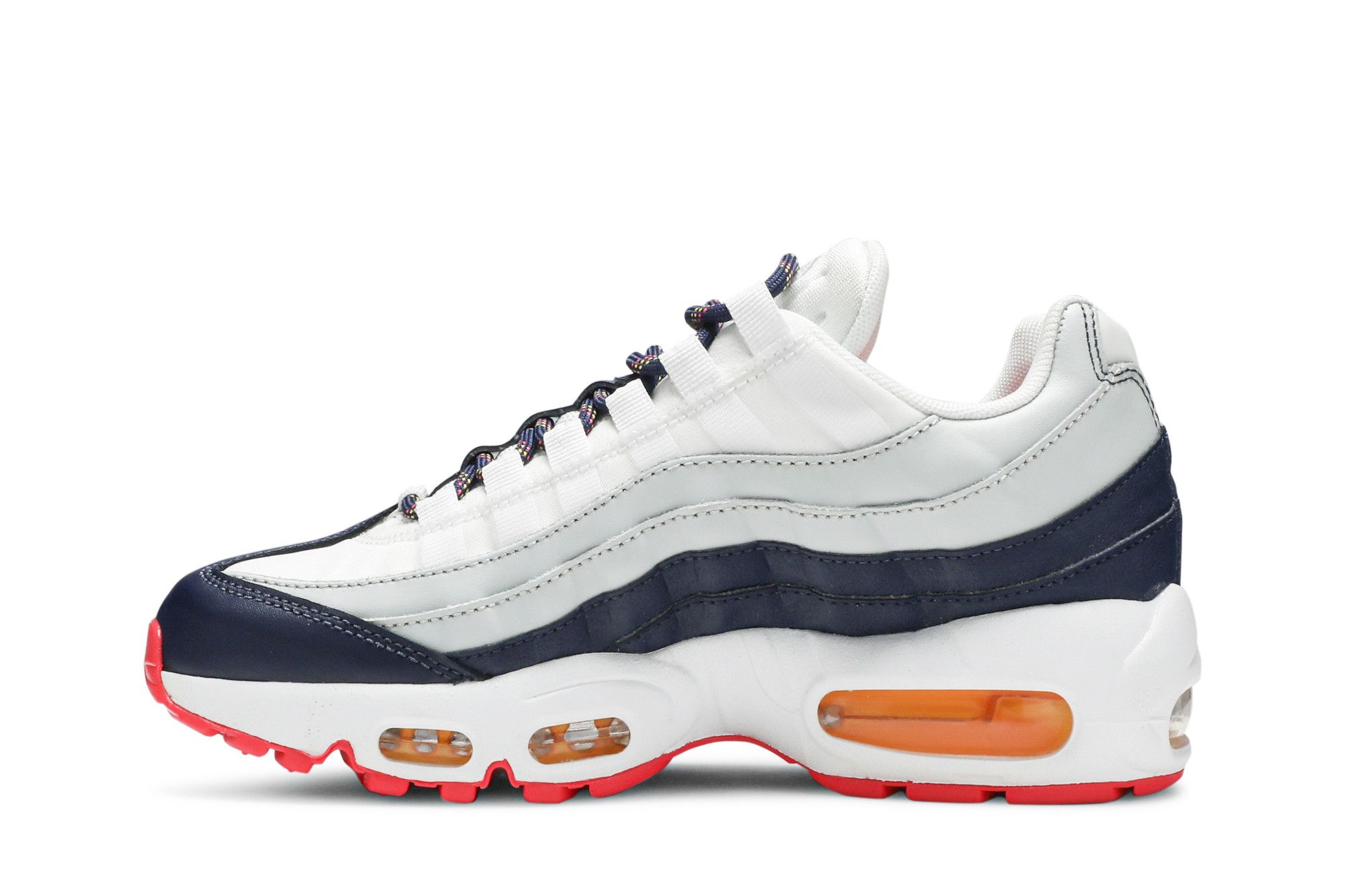 Navy blue and orange air max 95 new arrivals