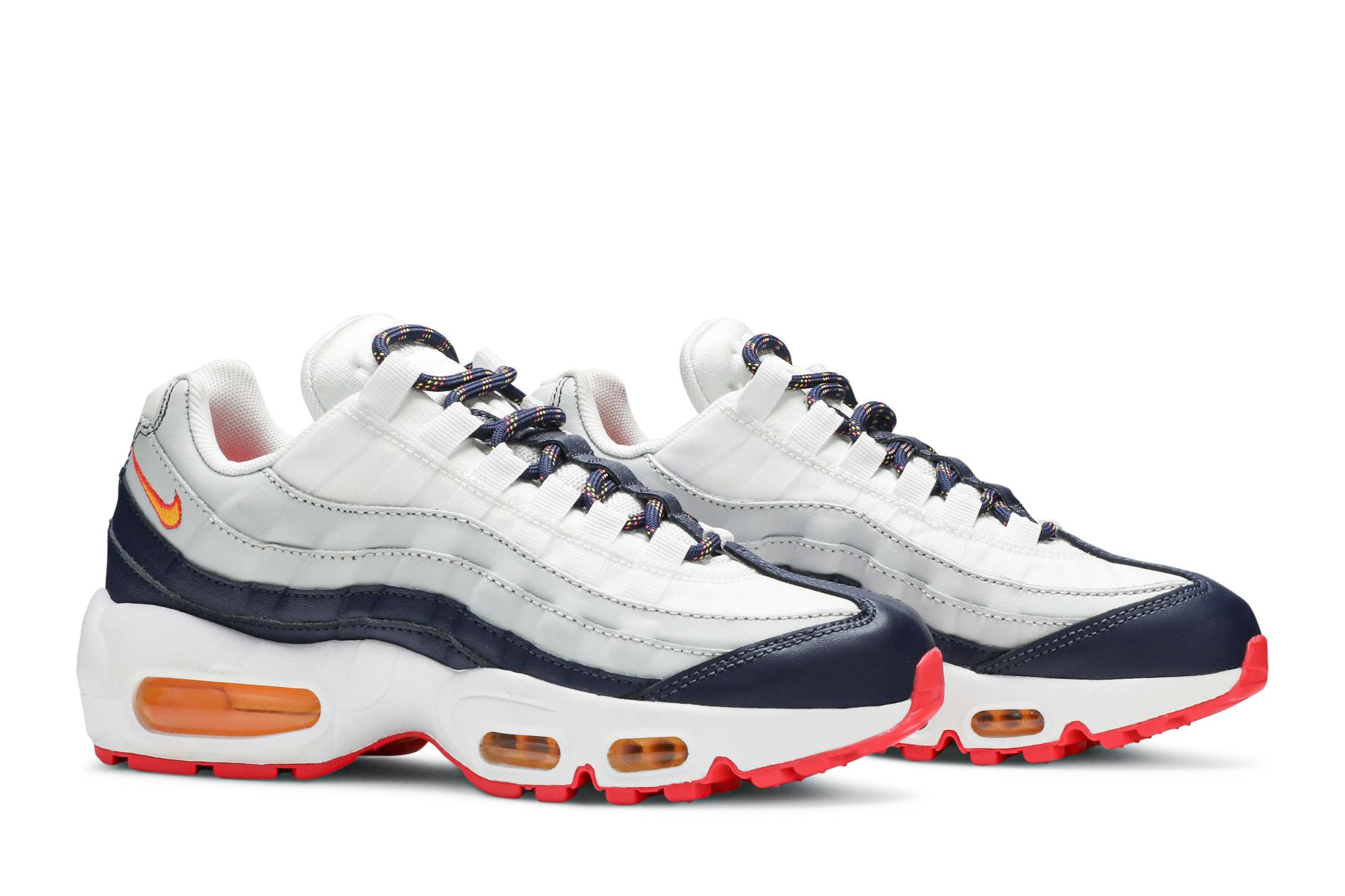Nike air max 95 navy orange discount