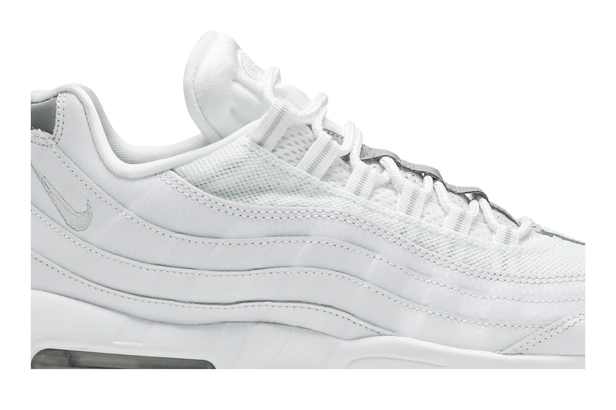 Buy Nike Air Max 95 Essential 'White Silver' - AT9865 100 | GOAT