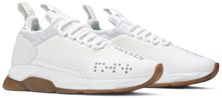 Versace Cross Chainer White Gum