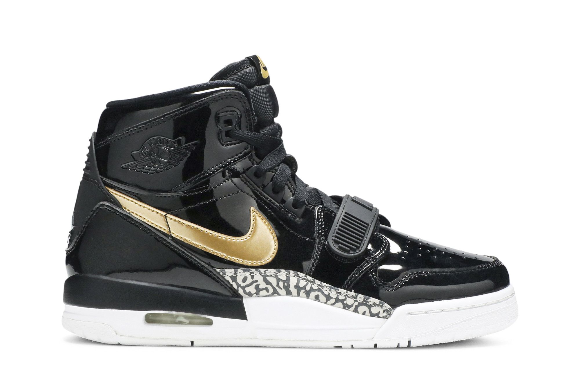 Jordan 312 black gold top