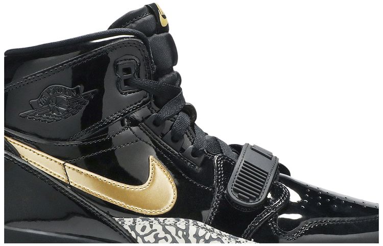 Air Jordan Legacy 312 GS Black Metallic Gold
