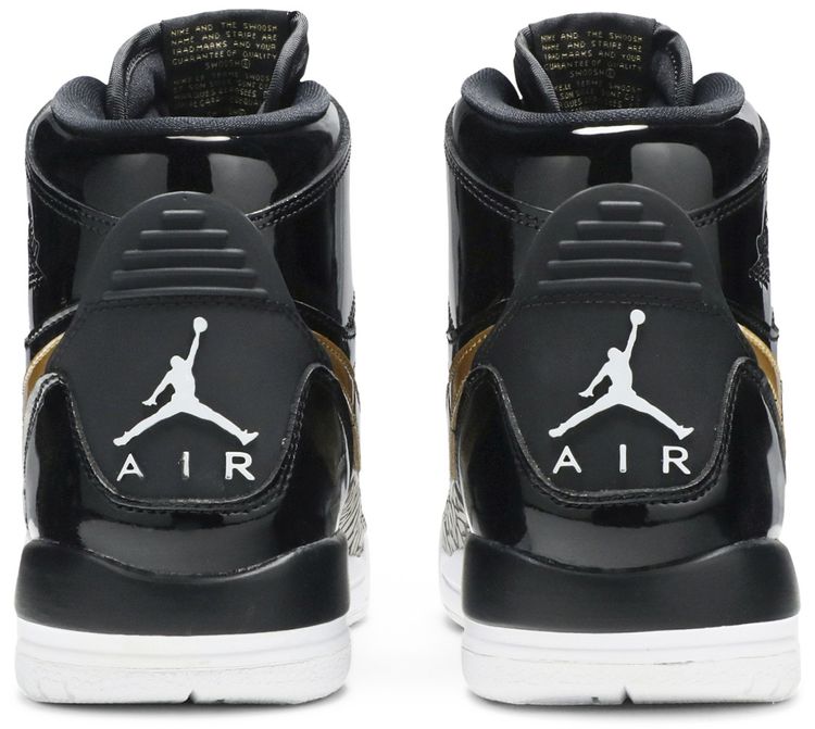 Air Jordan Legacy 312 GS Black Metallic Gold