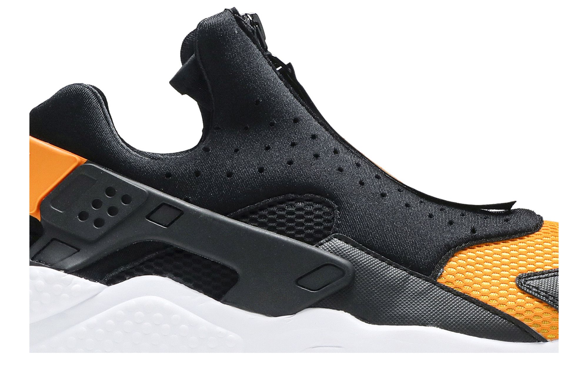 Buy Air Huarache Run EXT Zip Black Orange Peel CI0009 001 GOAT