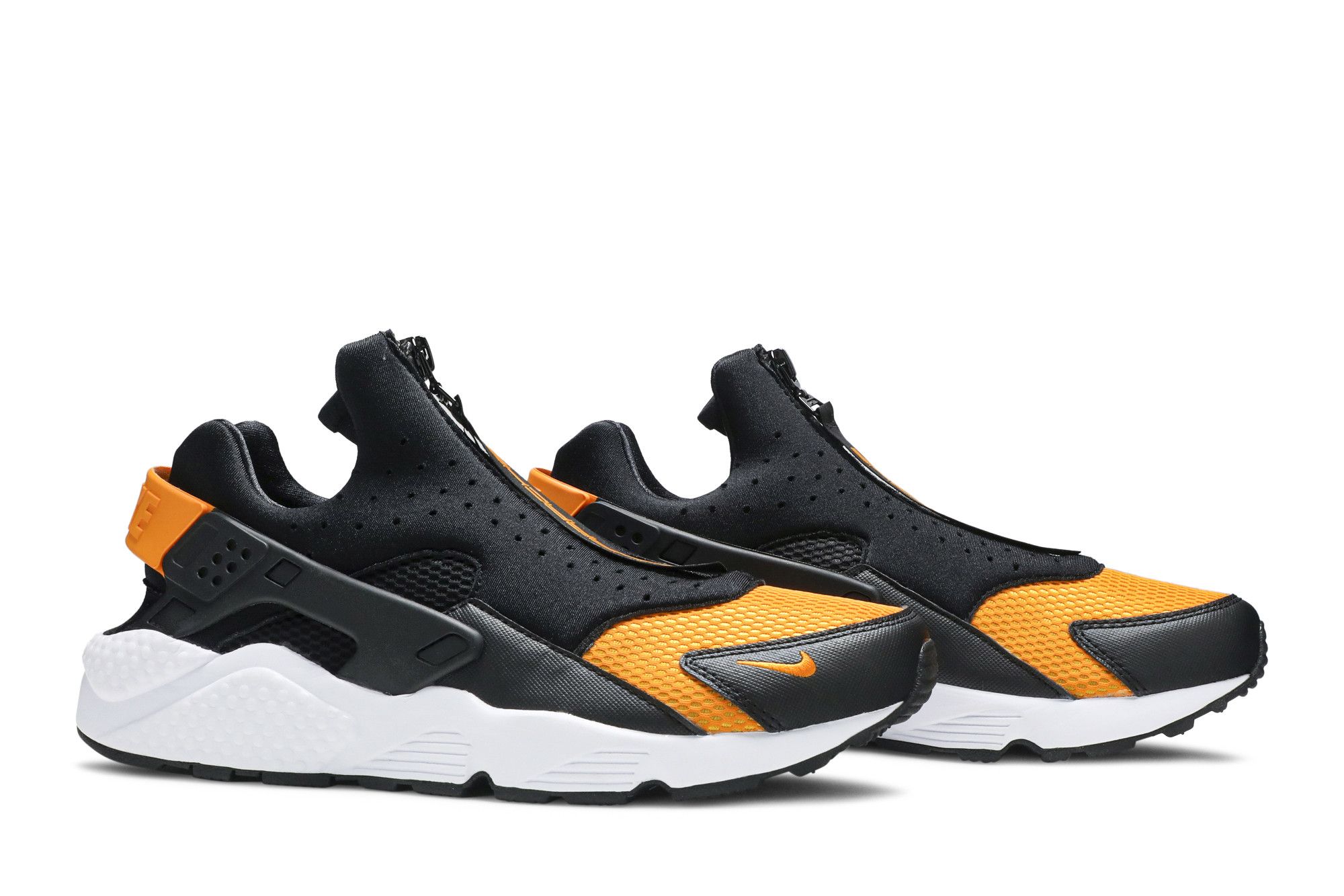 Huarache premium zip black best sale