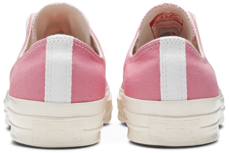 Converse Comme des Garcons PLAY x Chuck 70 Low Bright Pink