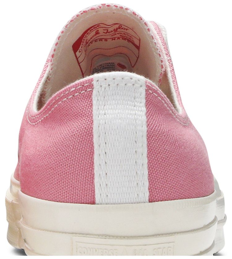 Converse Comme des Garcons PLAY x Chuck 70 Low Bright Pink