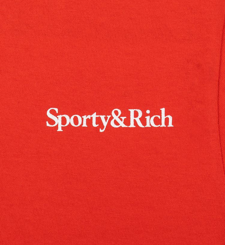 Sporty  Rich Drink Water Tee Sport Red