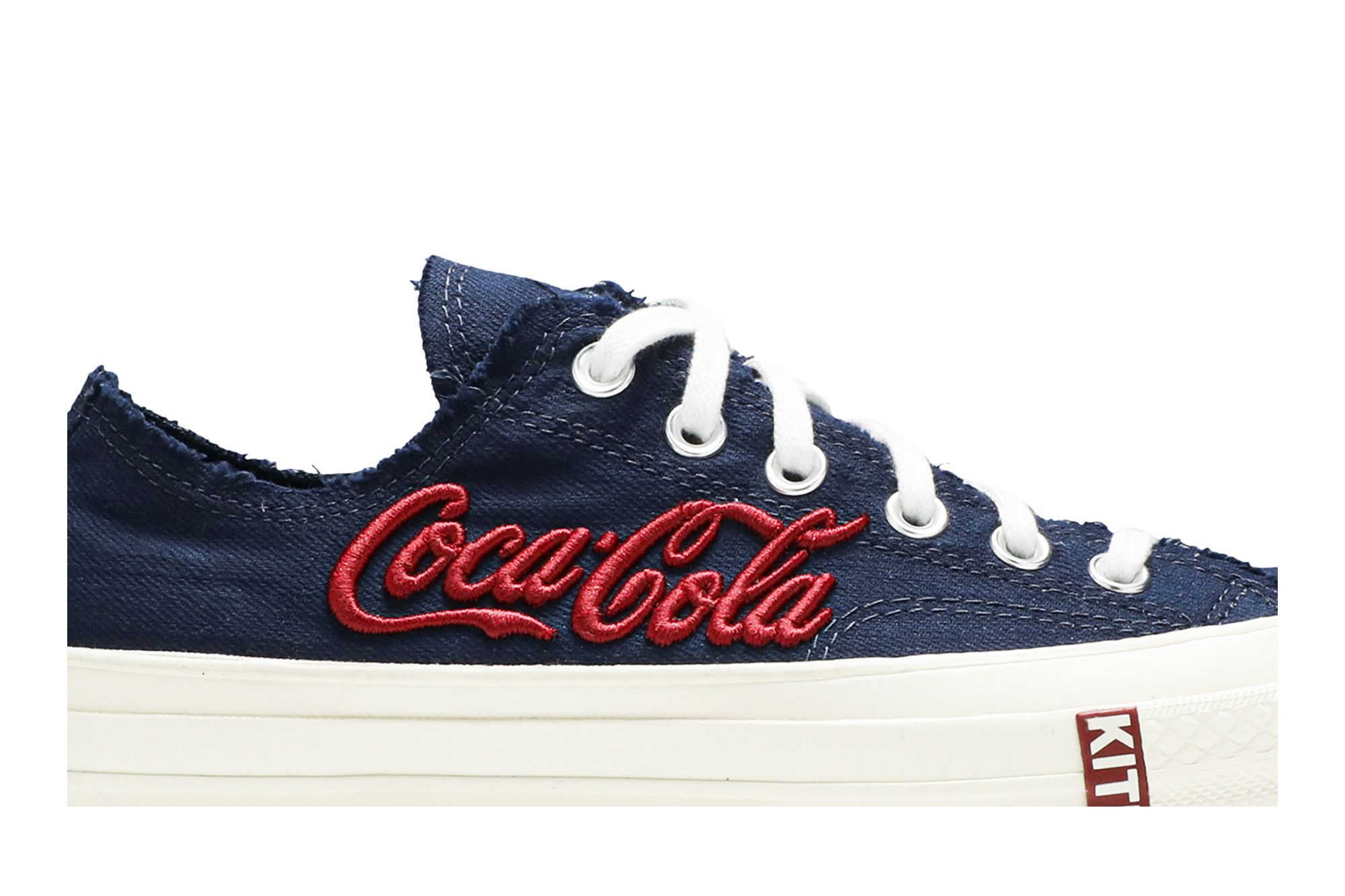 Size 3.5 Kith x Coca Cola x Chuck 70 Low Navy