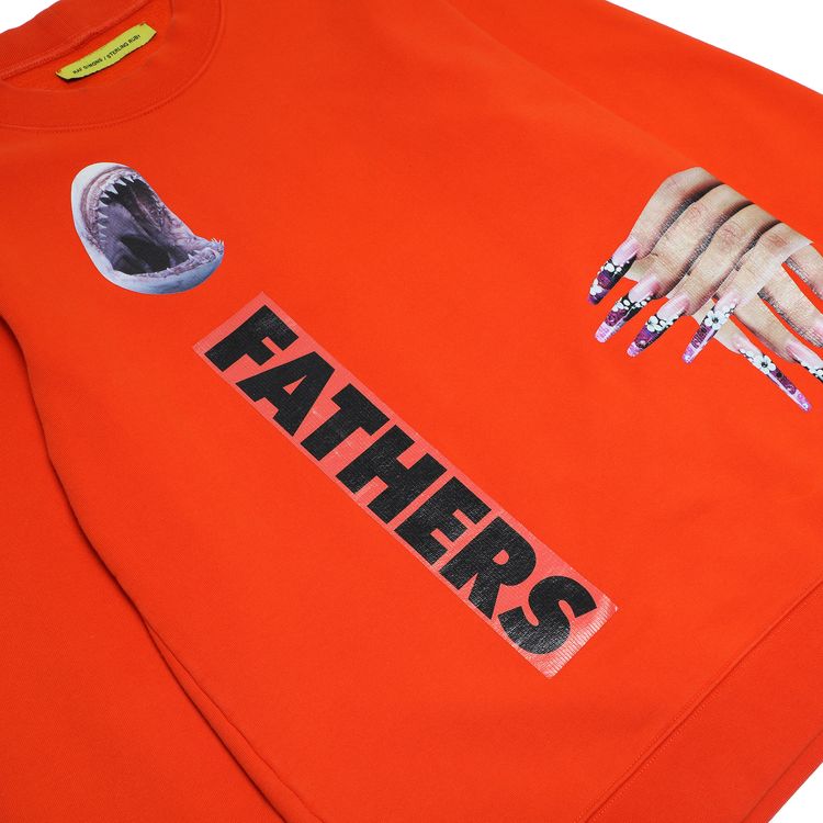 Raf Simons x Sterling Ruby Fathers Sweatshirt Orange