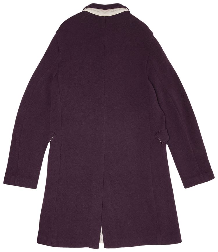 Undercover Bone Print Coat Purple