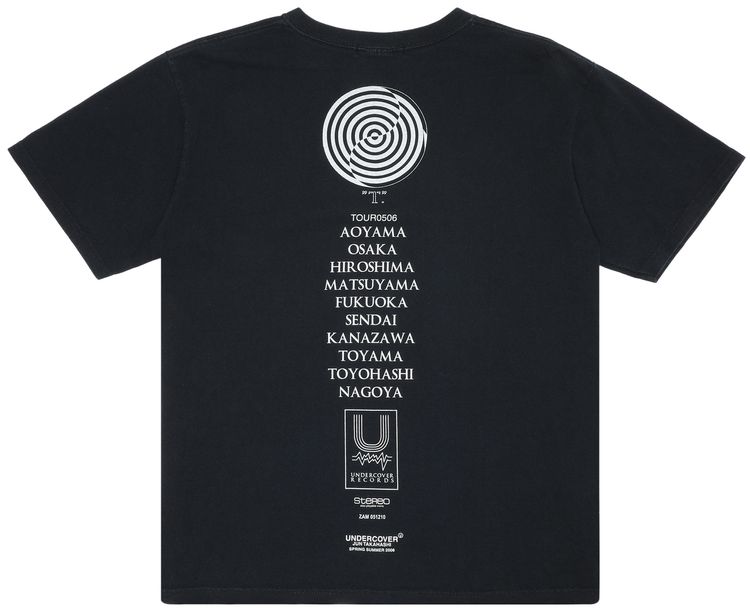 Undercover Records Tee Black