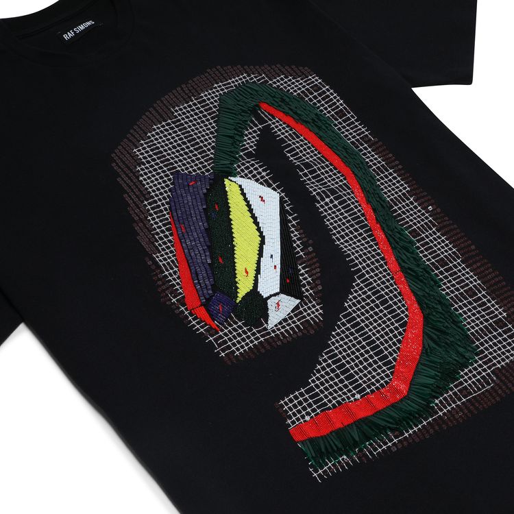 Raf Simons Beaded Shirt Black