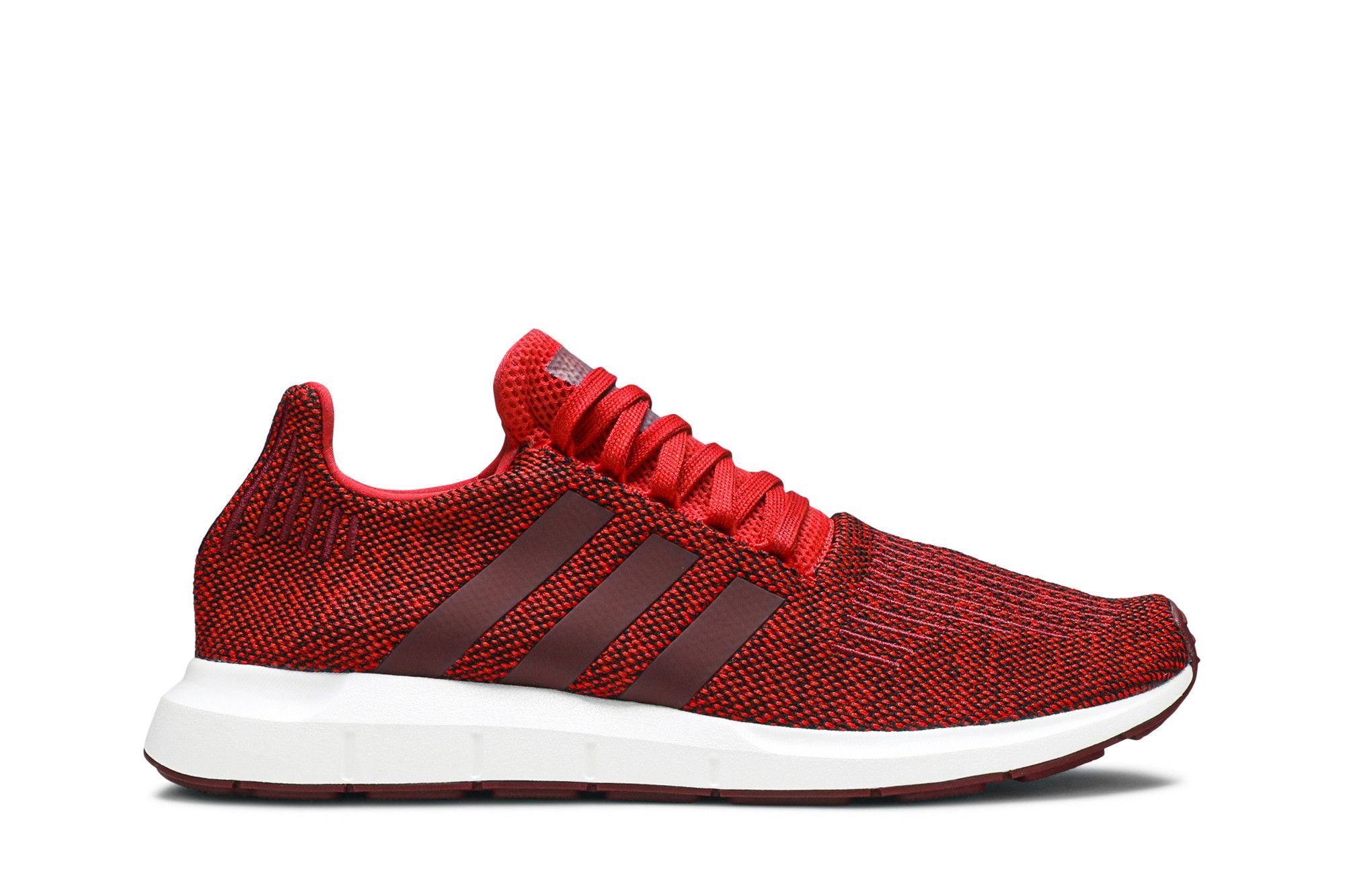 Adidas red swift run clearance