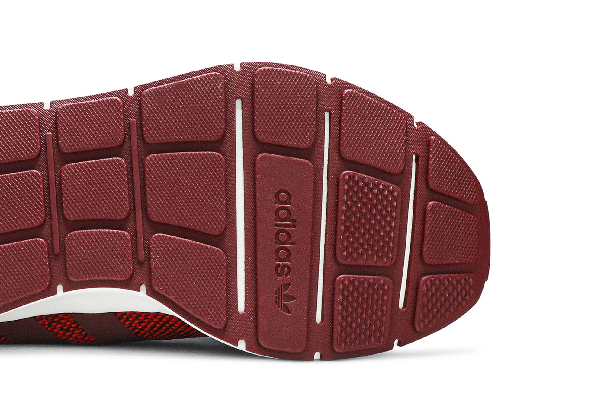 Adidas originals swift run red and black top