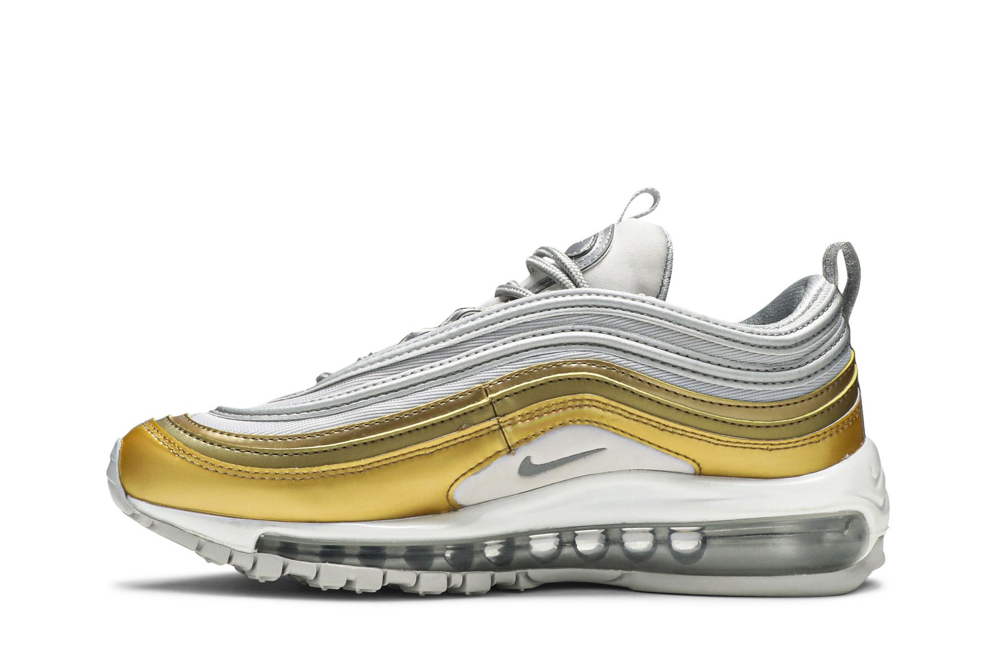 Air max 97 metallic gold and silver sale