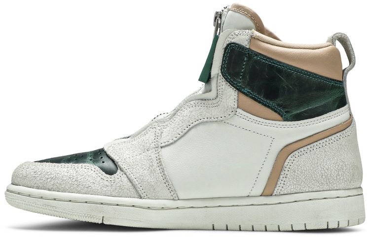 Wmns Air Jordan 1 Retro High Zip Mystic Green