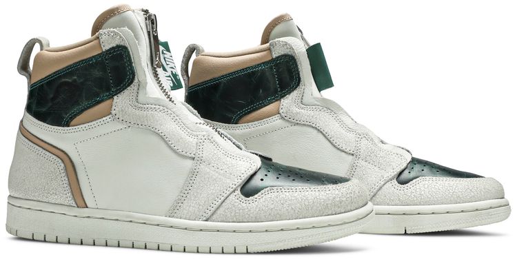 Wmns Air Jordan 1 Retro High Zip Mystic Green