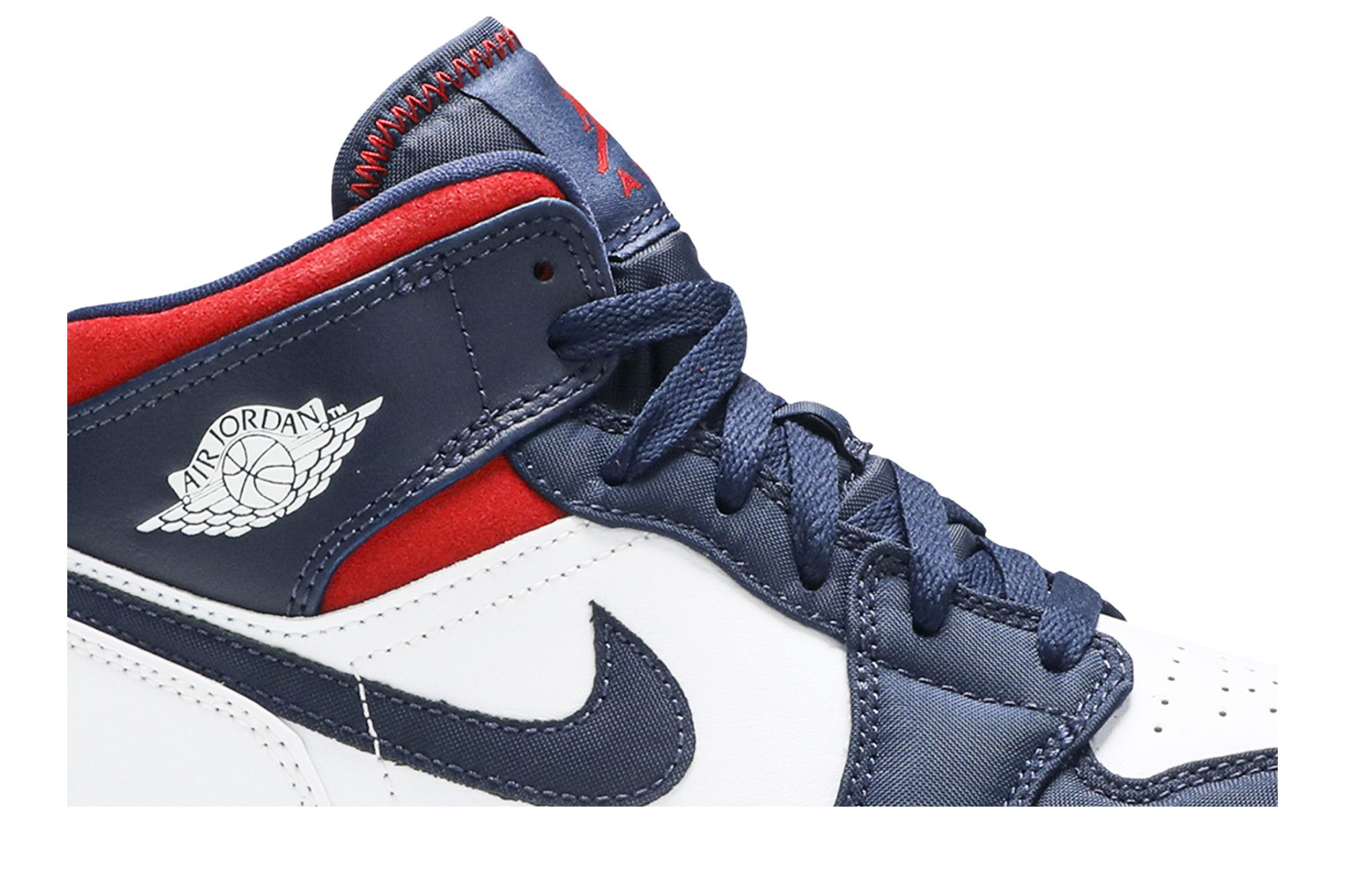 Buy Air Jordan 1 Mid GS USA Olympic BQ6931 104 GOAT