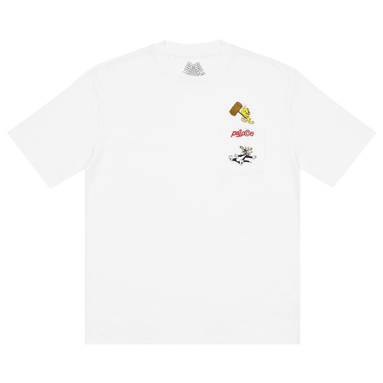Palace Tweety P Pocket T Shirt White