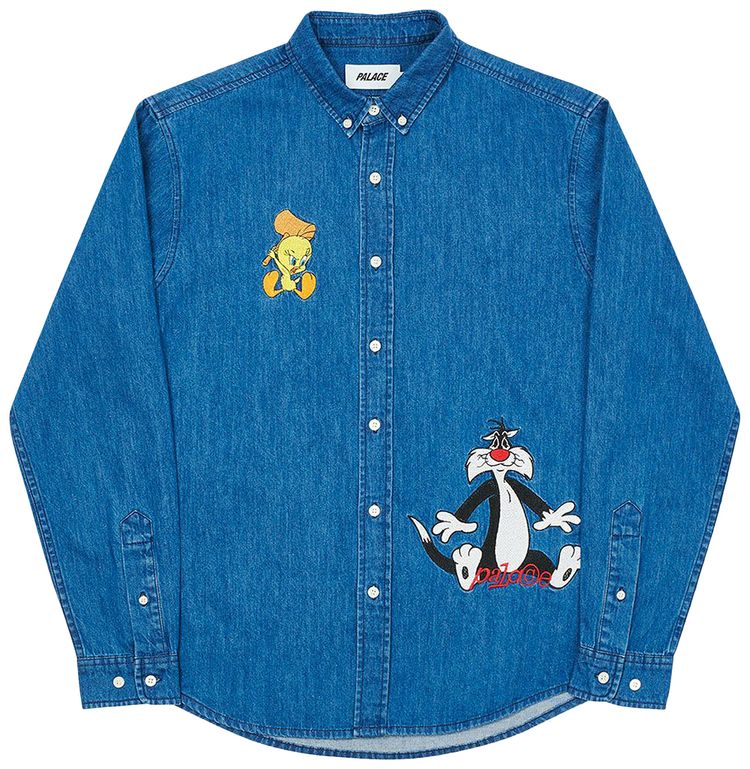Palace Tweety P Shirt Mid Wash