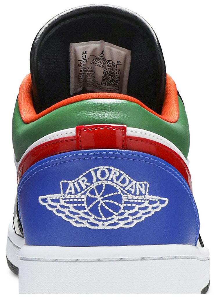 Wmns Air Jordan 1 Low Multi Color