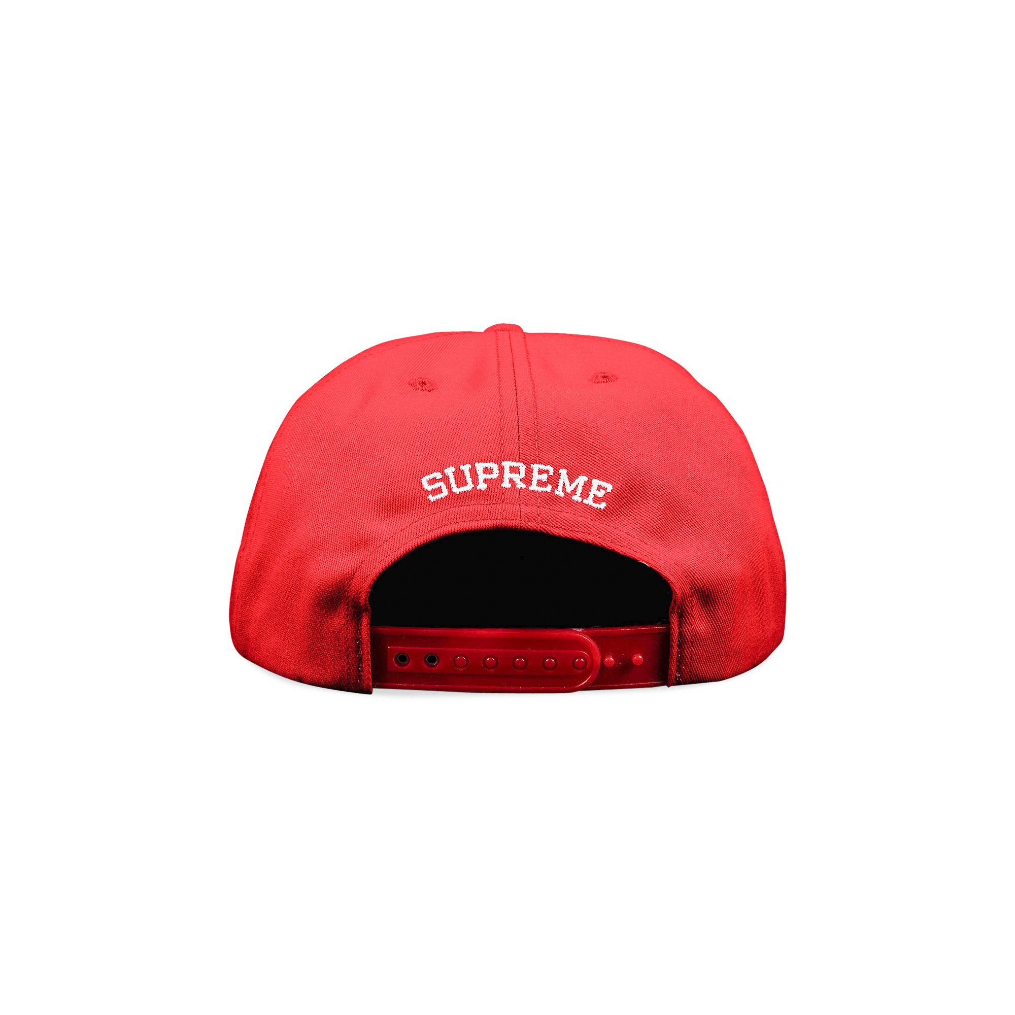 最先端 Buy Supreme GOAT | RED FW20H96 - 'Red' 5-Panel Logo Futura 帽子