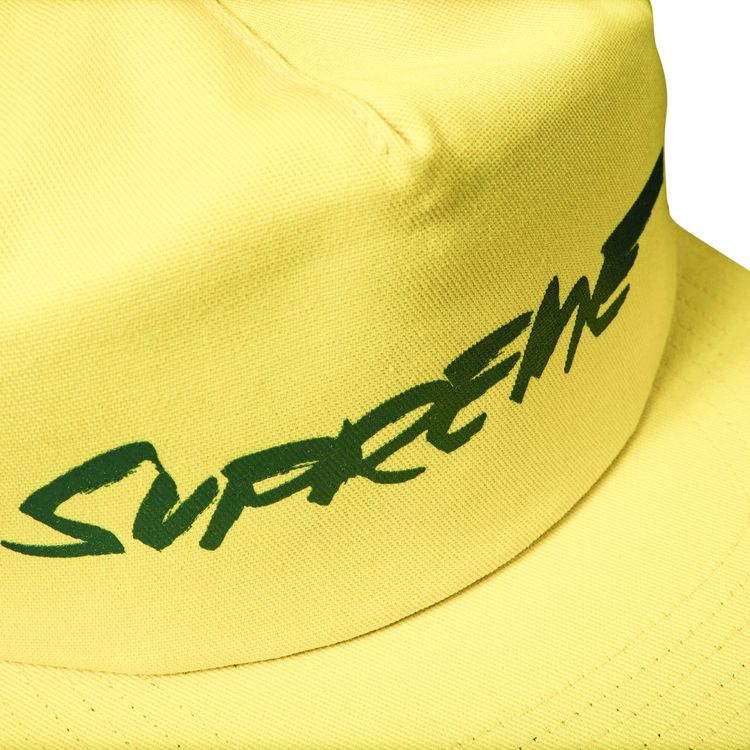 Supreme Futura Logo 5 Panel Yellow