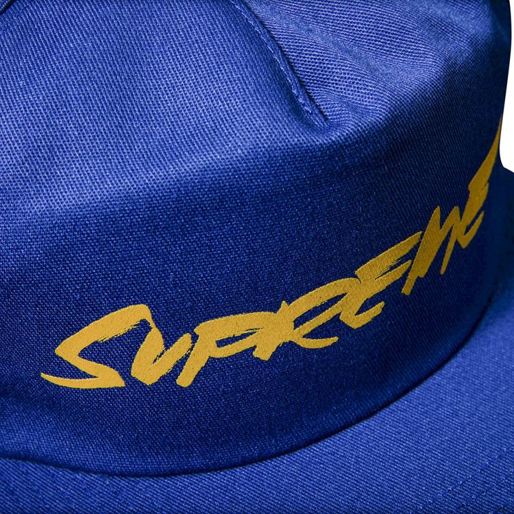 Supreme Futura Logo 5 Panel Light Navy