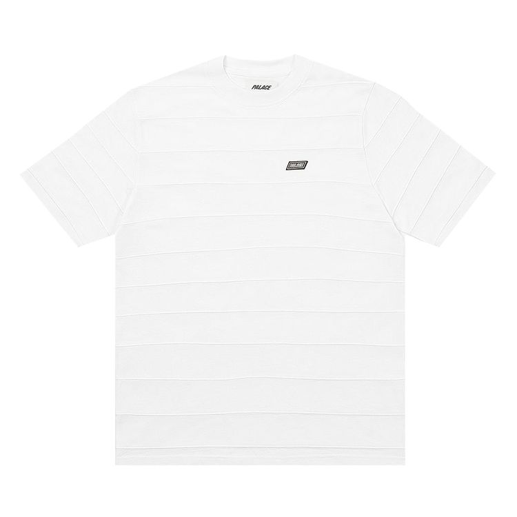 Palace Dat Stripe T Shirt White
